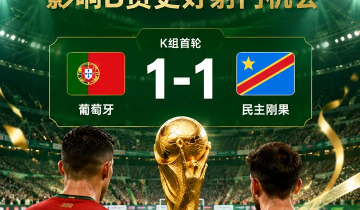亨利批评C罗世界杯首战跑位：葡萄牙1-1民主刚果，B费射门机会被影响