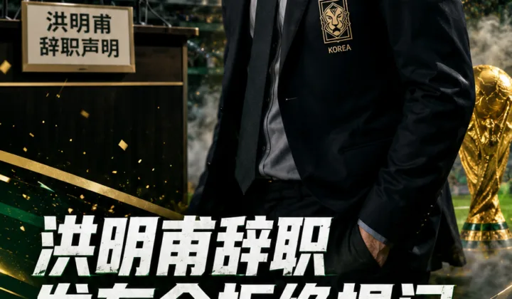 洪明甫辞职发布会拒绝提问，韩国队2026世界杯出局后态度争议发酵