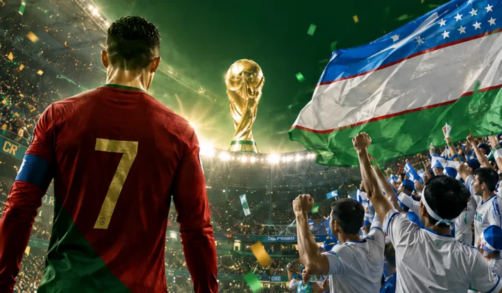狂！乌兹别克斯坦球迷：我们会赢葡萄牙，这场比赛让C罗退役