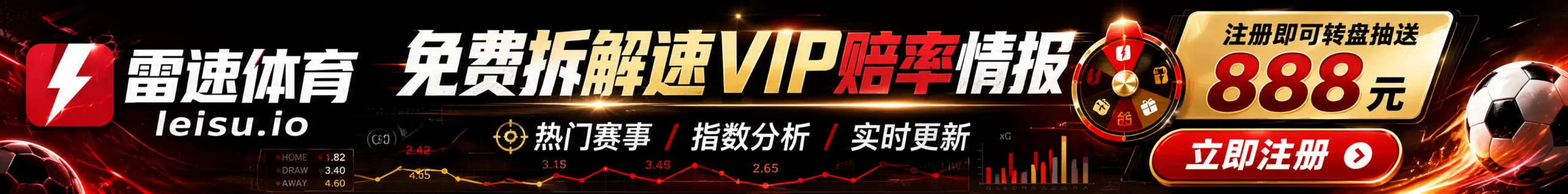 雷速体育指数情报站，热门赛事数据分析与VIP赔率情报免费查看