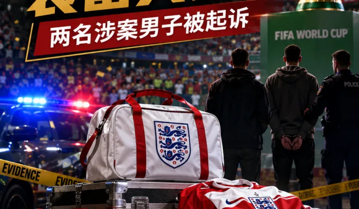 两男子涉英格兰队装备失窃案被起诉，2026世界杯安保后勤再受关注