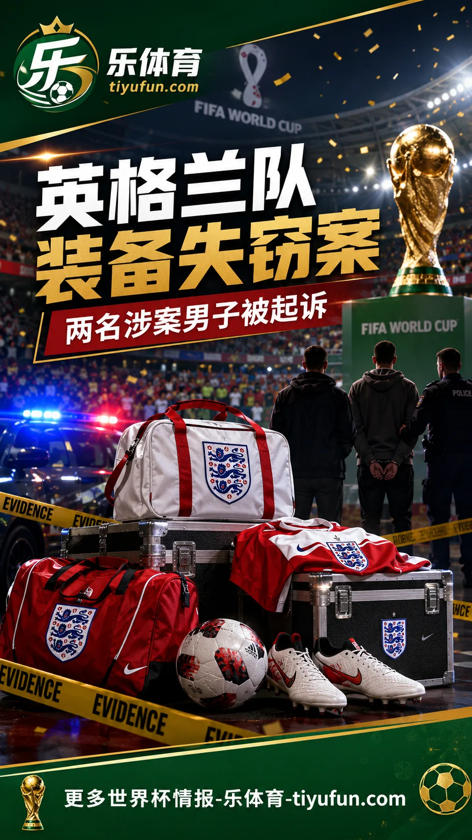 两男子涉英格兰队装备失窃案被起诉，2026世界杯安保后勤再受关注