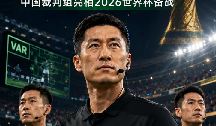 马宁回应“世界杯执法没有软肋”调侃：中国裁判组亮相2026世界杯备战