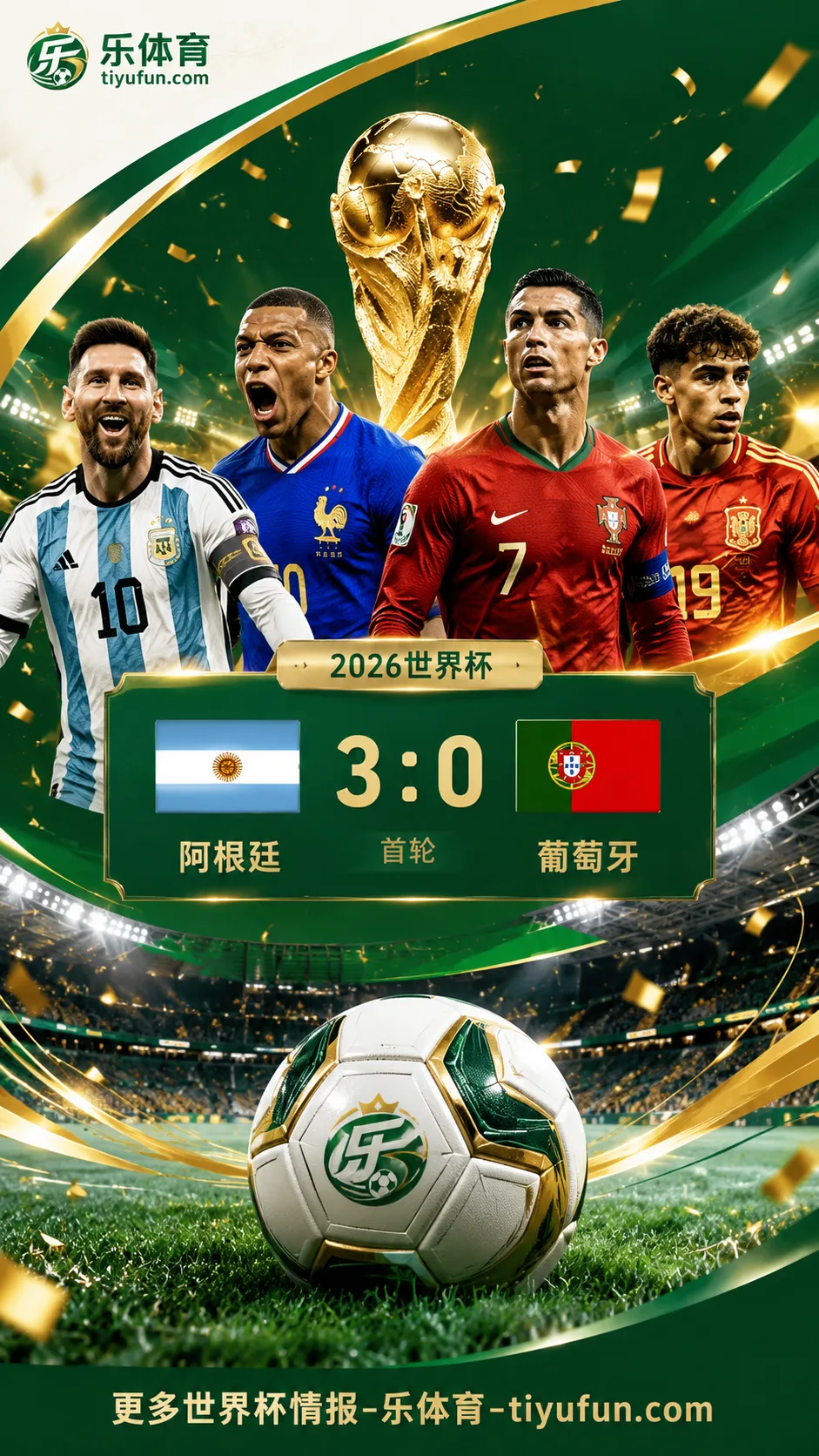 梅西帽子戏法、C罗遭批评，亨利谈2026世界杯“双骄”热度