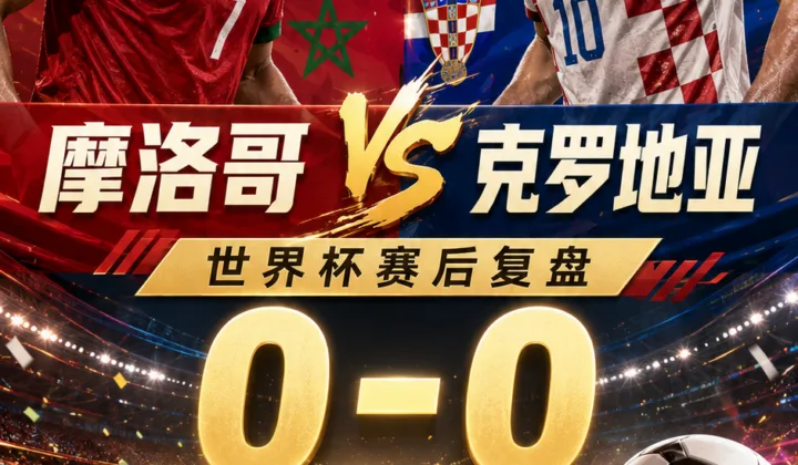 摩洛哥vs克罗地亚世界杯赛后复盘：0-0赔率偏差分析