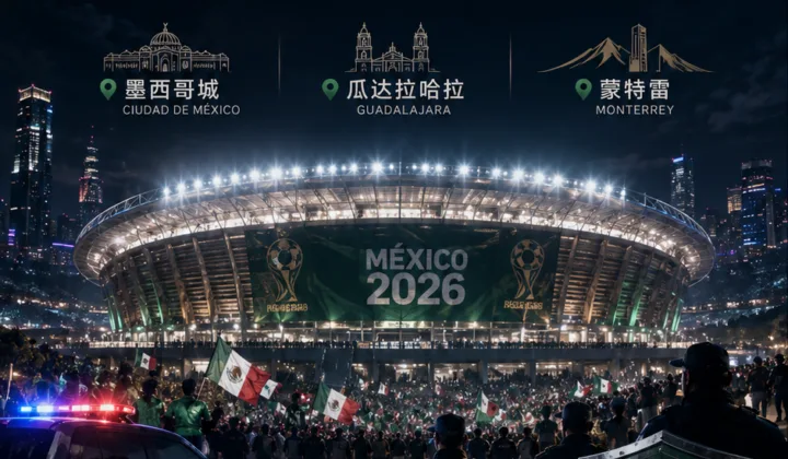墨西哥公布2026世界杯安保方案：三大赛区将部署近10万安保力量