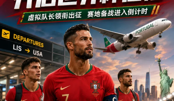 葡萄牙队启程赴美备战2026世界杯，C罗第六次世界杯征程进入倒计时