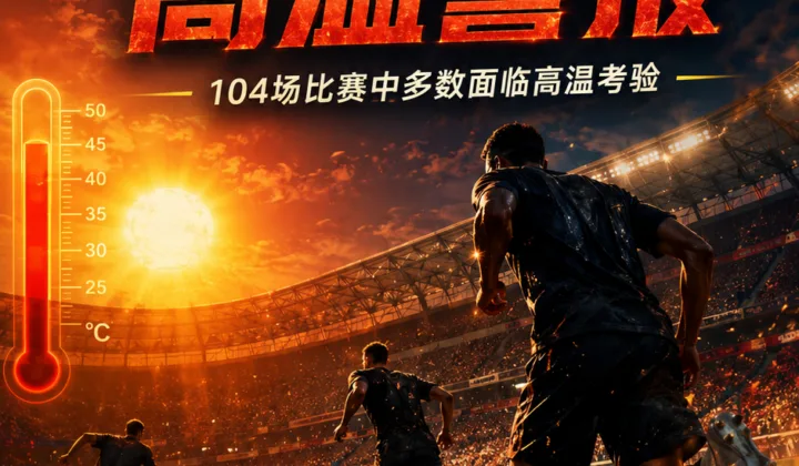 气候变化推高2026世界杯高温风险，104场比赛中的多数场次面临考验