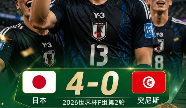 日本队4-0突尼斯仍不满足，中村敬斗谈2026世界杯末轮瑞典战