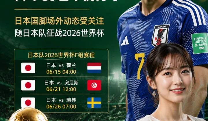 日媒曝田中碧与铃木爱理年初分手，2026世界杯日本队国脚场外动态受关注