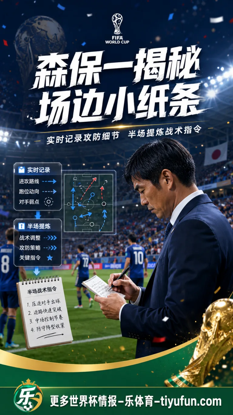 森保一揭秘“场边小纸条”：2026世界杯日本队半场调整从何而来