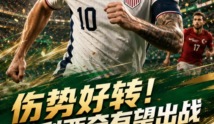 伤势好转！普利西奇有望出战美国队对土耳其的2026世界杯末轮