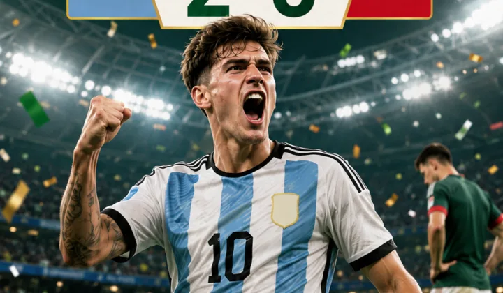 世界杯战报：梅西失点后双响，阿根廷2-0奥地利提前出线