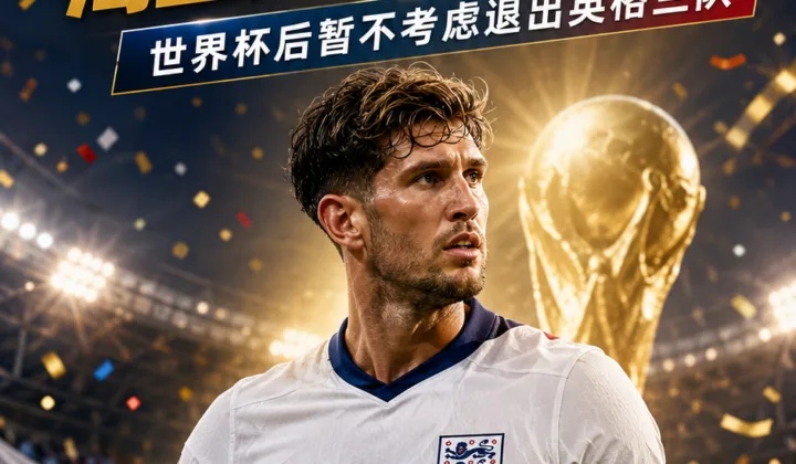 斯通斯谈2026世界杯：渴望为英格兰队出场，暂不考虑国家队退役