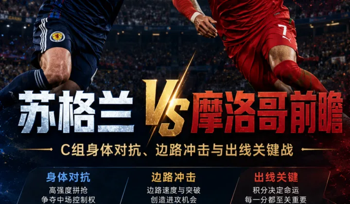 苏格兰 vs 摩洛哥前瞻：身体对抗与边路冲击牵动C组出线形势