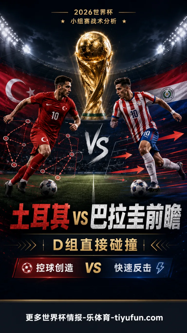 土耳其 vs 巴拉圭前瞻：控球创造与快速反击的D组直接碰撞