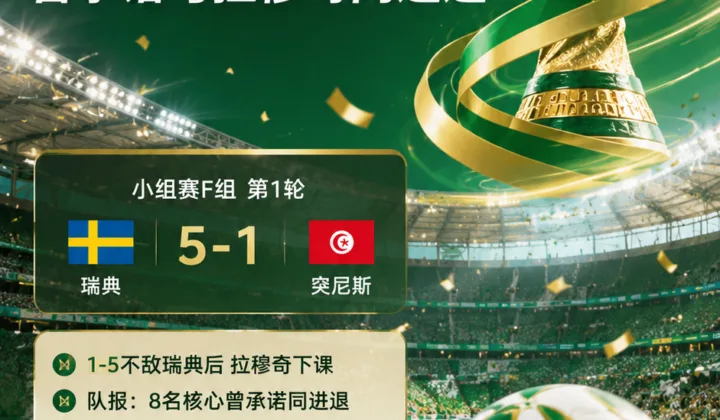 突尼斯世界杯换帅余波：队报称8名核心曾承诺与拉穆奇同进退