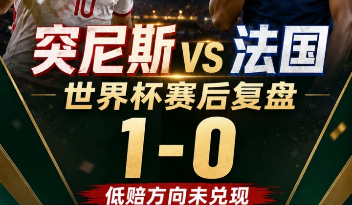 突尼斯vs法国世界杯赛后复盘：1-0赔率偏差分析