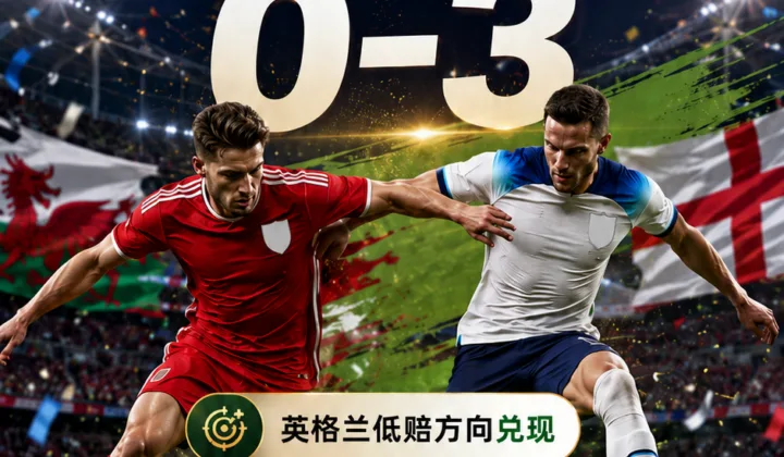 威尔士vs英格兰世界杯盘口复盘：亚洲让球兑现与大小球分析