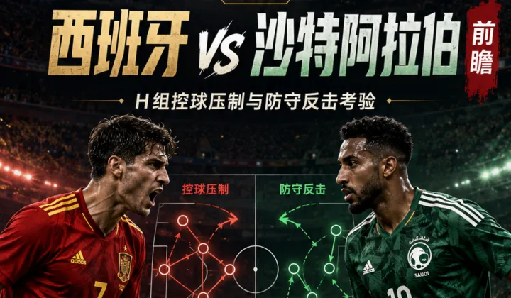 西班牙 vs 沙特阿拉伯前瞻：控球压制与防守反击的H组考验
