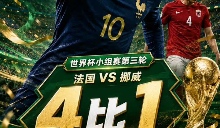 小组赛狂轰10球！2026世界杯战报：法国4比1挪威重返实时世界第一
