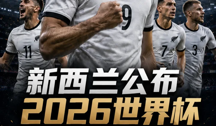 新西兰公布2026世界杯名单：伍德领衔26人阵容出征G组