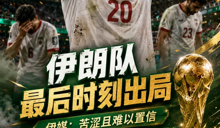 伊朗媒体：被淘汰不可思议！2026世界杯伊朗队3场不败仍无缘32强