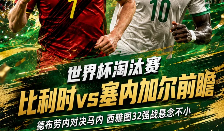 世界杯淘汰赛比利时vs塞内加尔前瞻：德布劳内对决马内，西雅图32强战悬念不小