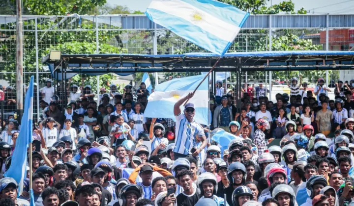 火药味渐起！多地阿根廷球迷高唱“不跳的就是英国佬”