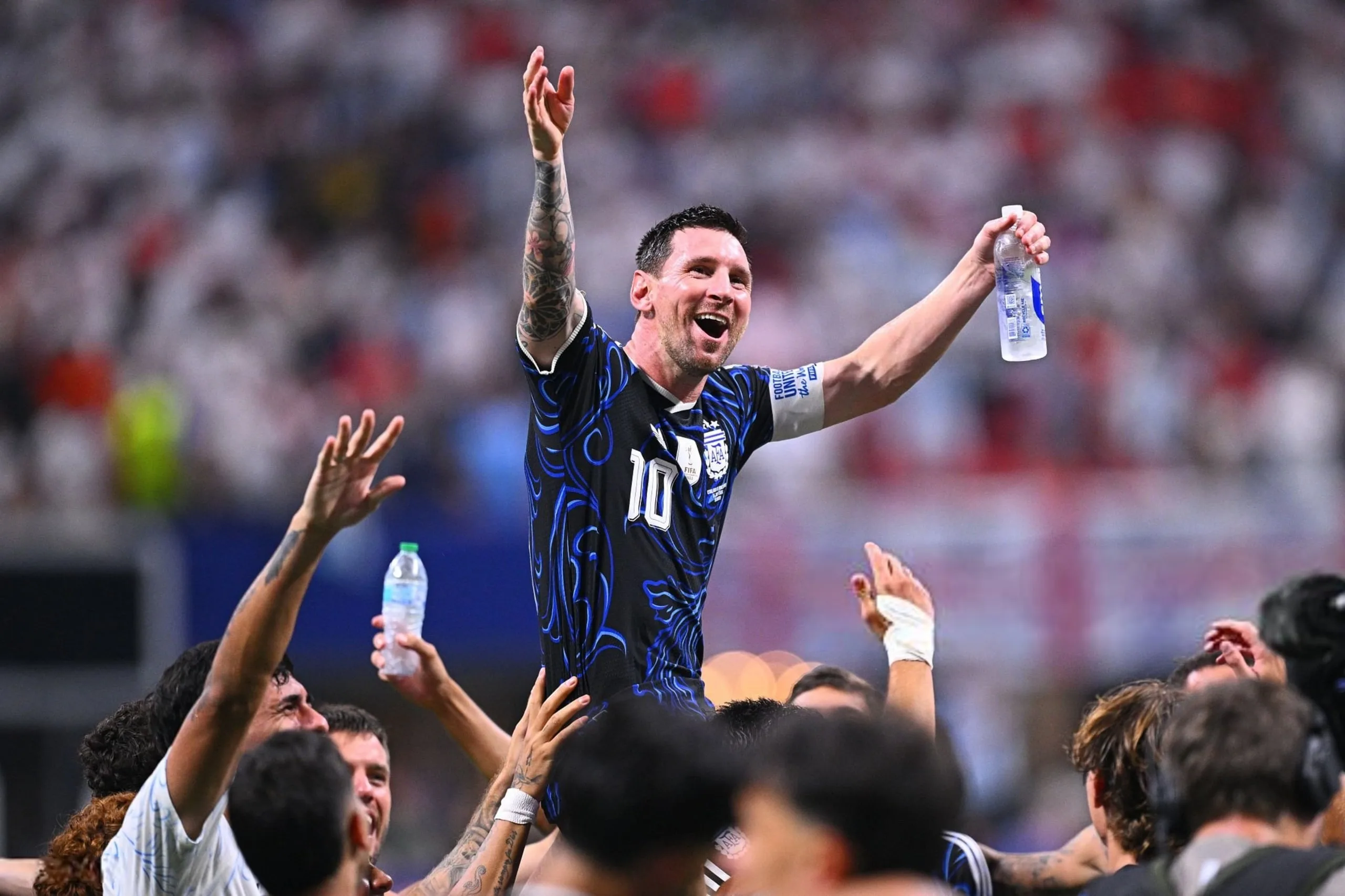 梅西世界杯半决赛送出2+助攻成2014年来第一人，阿根廷2-1逆转英格兰