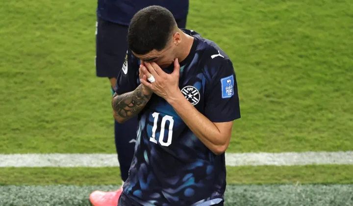 世界杯捂嘴染红，阿尔米隆回应：我当时什么都没说，也不是骂人的人
