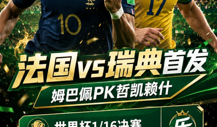 2026世界杯法国vs瑞典首发：姆巴佩PK哲凯赖什，登贝莱伊萨克出战