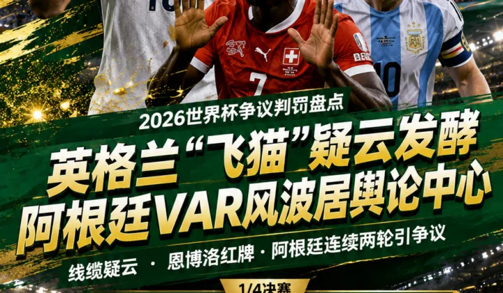 2026世界杯争议判罚盘点：英格兰“飞猫”疑云发酵，阿根廷VAR风波居舆论中心