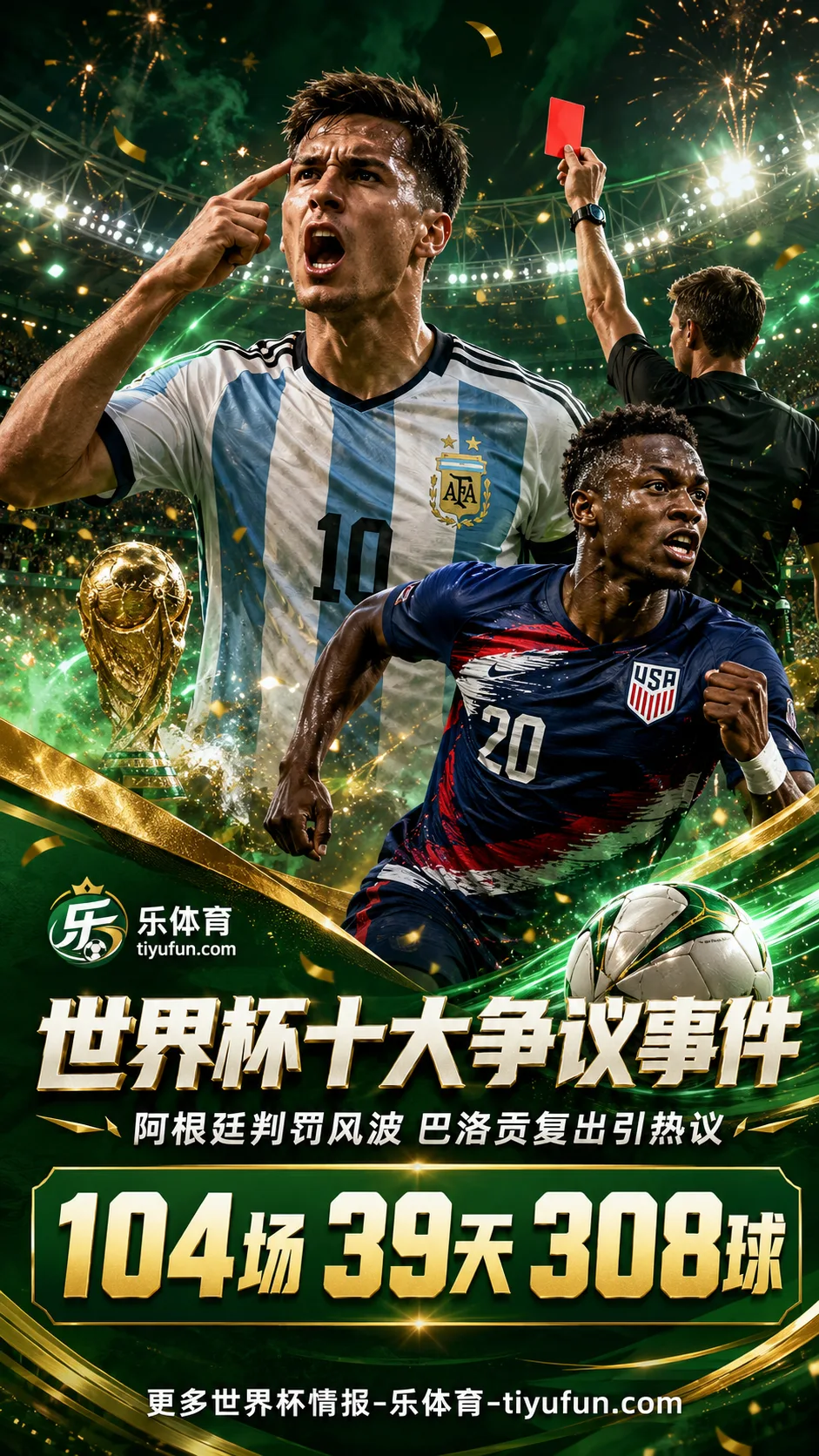 2026世界杯十大争议事件：阿根廷多场判罚获益，巴洛贡“解禁复出”