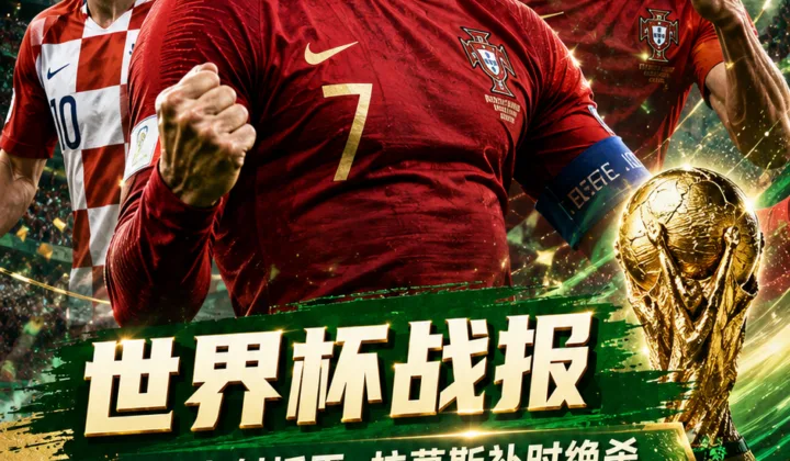 2026世界杯战报：C罗点射破荒，拉莫斯绝杀葡萄牙2-1克罗地亚