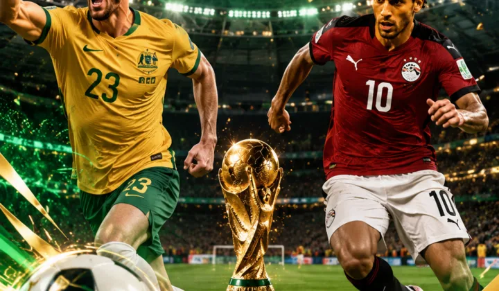 2026世界杯战报：澳大利亚1-1埃及，常规时间结束双方进入加时