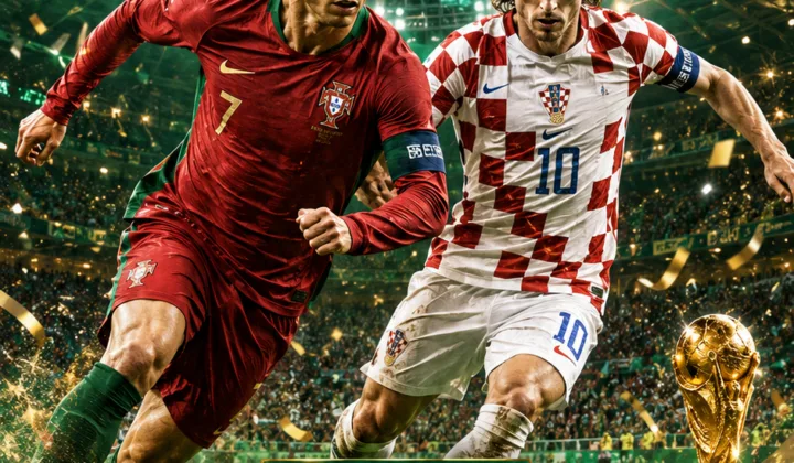 2026世界杯战报：葡萄牙半场0-0克罗地亚，C罗莫德里奇暂未破门
