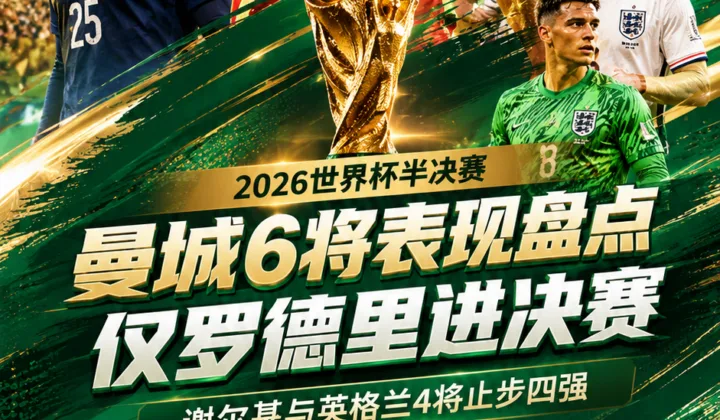 2026世界杯曼城球员半决赛表现：罗德里进决赛，谢尔基与英格兰4将出局