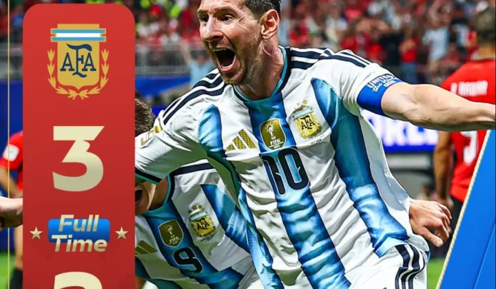 2026世界杯阿根廷0-2落后连进3球逆转晋级，哈特连发5条动态盛赞梅西
