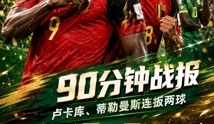 90分钟战报：卢卡库蒂勒曼斯连扳两球，比利时2-2塞内加尔进加时