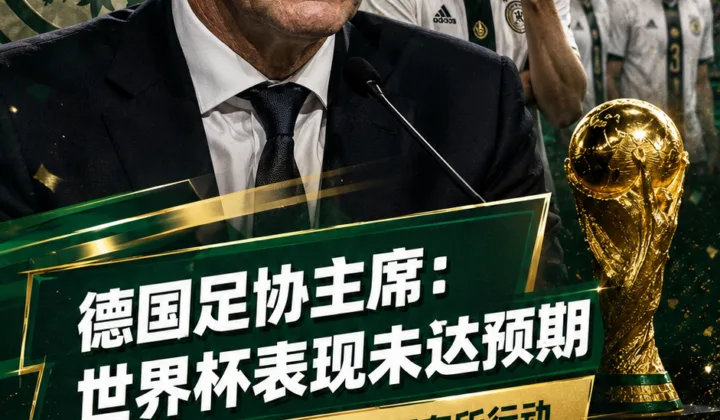 德国足协主席诺伊恩多夫：世界杯表现未达预期，德国队必须有所行动