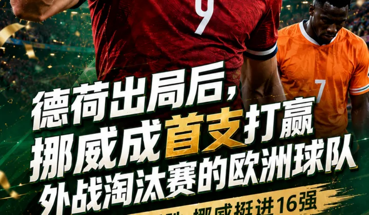 德荷出局后挪威突围，成2026世界杯淘汰赛首支外战取胜欧洲队