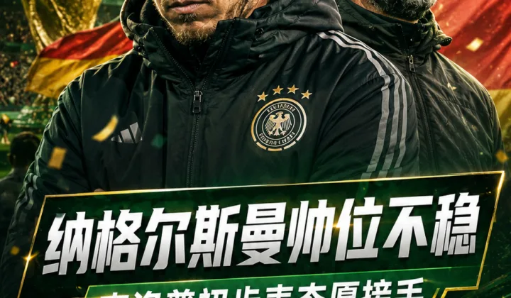 德天空：纳格尔斯曼帅位不稳，克洛普初步表态愿接手德国队