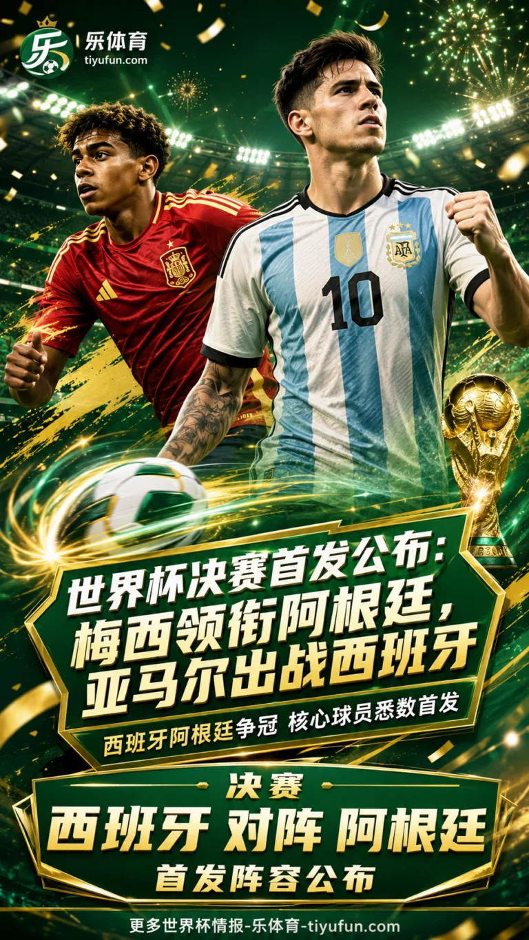 世界杯决赛首发公布：梅西领衔阿根廷，亚马尔出战西班牙