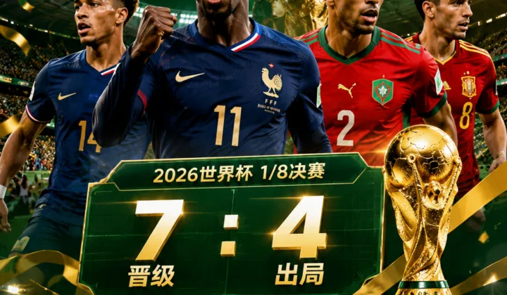 大巴黎球员世界杯1/8决赛表现：登贝莱等7人晋级，4人遭淘汰