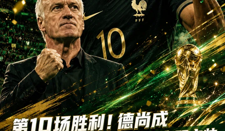 第10场胜利！德尚成世界杯首位淘汰赛胜场上双主帅，法国队晋级八强