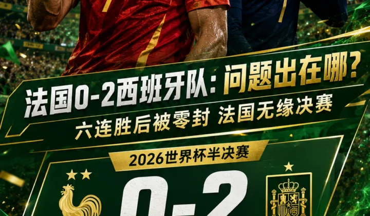讨论室｜2026世界杯法国队0-2西班牙队：六连胜后问题出在哪？