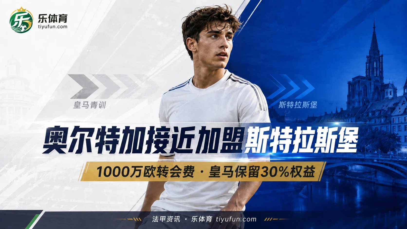 1000万欧买下70%权益，斯特拉斯堡接近签下皇马小将奥尔特加