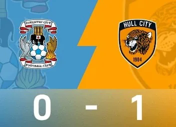 英超战报：米勒82分钟制胜，赫尔城1-0考文垂迎两连胜