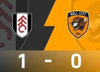 英超战报：富勒姆1-0赫尔城收获赛季首胜，伊沃比打入制胜球